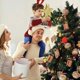 thumbnail image 5 of Árbol de Navidad con luces de estrellas y proyector LED giratorio de copos de nieve, 5 of 5