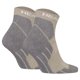 thumbnail image 2 of HEAD Calcetines de senderismo unisex, paquete de 2 - Hiking All Climates Quarter 2P, calcetines deportivos, logotipo Taupe 43-46, 2 of 4