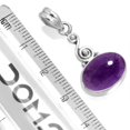 thumbnail image 2 of Natural Amethyst Pendant 925 Sterling Silver Handmade Jewelry, 2 of 4