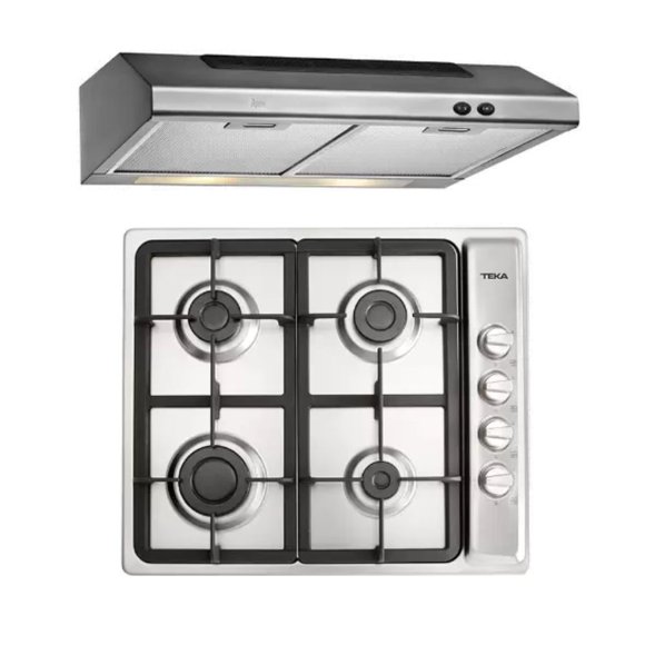 Parrilla y campana Teka PLUS-60 EP 60 4G AI CI Y TMX PLUS 60