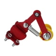 thumbnail image 4 of Tensor de cadena de motocicleta, rueda de rodillo, tensor de cadena universal para motocicleta Rojo, 4 of 9