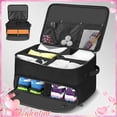 thumbnail image 2 of Golf Trunk Organizer, Golf Gifts for Men with Separate Ventilated Compartment for 2 Pair Shoes, Waterproof Car Trunk Locker for Balls, Tees, Clothes, Gloves, Accessories,, 2 of 9