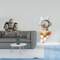 thumbnail image 2 of Figuras de búho,Figuras de búho,animales artificiales,artesanías,decoración del hogar,Estatua del astronauta,Figura decorativa espacial de estatua de astronauta,Escultura de figura de, 2 of 8