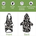 thumbnail image 6 of Gaeub Daisies Flowers Print Small Pets Wear Hoodies,Dog Pullover,Cat Apparel,Fashion Pet Clothing,for Small Medium Dogs and Cats-Medium, 6 of 7