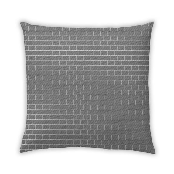 Ahgly Company Outdoor Square Contemporary Throw Pillow, 18 inch by 18 inch