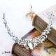 thumbnail image 5 of Corona de boda nupcial y tiara con cristales para accesorios para el cabello de novia Tiara de plata Hart para mujeres y niñas Adepaton WMZL-118, 5 of 5