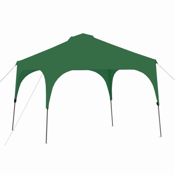 Garden Winds Custom Fit Replacement Canopy Top Cover Compatible with The Coleman Instant 2000023970, 2000035984, 20191112 10 x 10 - Upgraded Performance RipLock 350 Fabric - Green