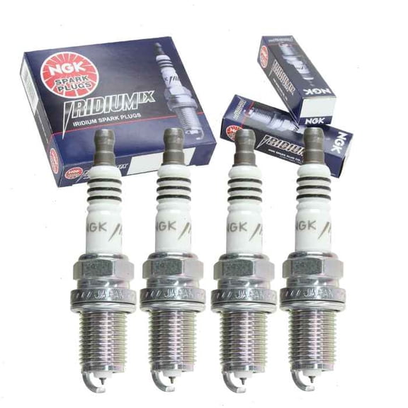 4 pc NGK Iridium IX Spark Plugs compatible with Audi A3 2.0L L4 2006-2013