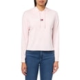thumbnail image 1 of Camisa de mujer Tommy Hilfiger a cuadros con lúrex y botones talla M, 1 of 3