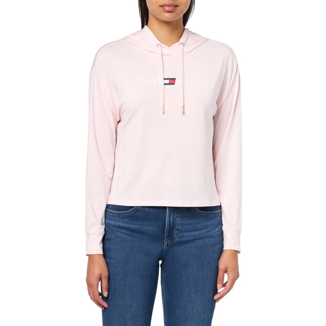 Camisa de mujer Tommy Hilfiger a cuadros con lúrex y botones talla M
