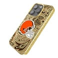 thumbnail image 2 of Keyscaper Cleveland Browns Paisley Bling iPhone Case, 2 of 7