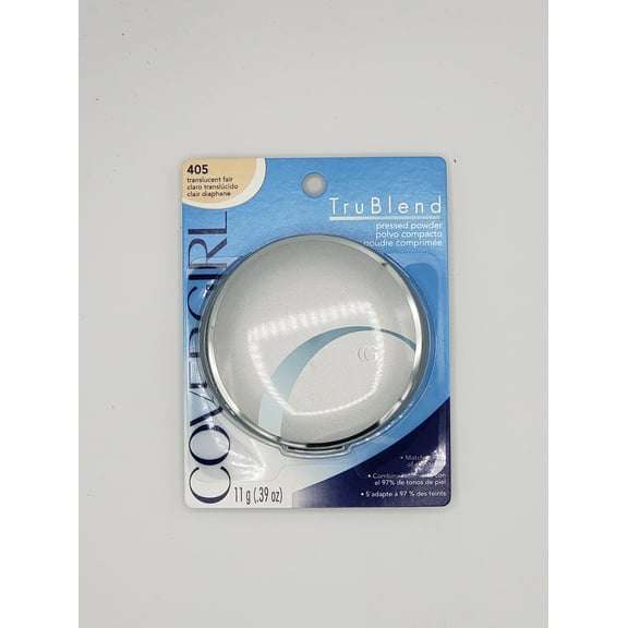 COVERGIRL TruBlend Pressed Powder, 405 Translucent Fair, 0.35 Oz.