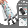 thumbnail image 2 of Modern 30oz Handheld Travel Tumbler with Handle – Double Wall Stainless Steel Insulated Cup, Flip Straw Lid, Leak-Proof & BPA-Free for Hot and Cold Drinks – Durable Coffee & Juice Mug White, 2 of 7