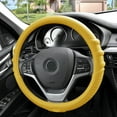 thumbnail image 1 of FH Group, Silicone Steering wheel cover Grip Marks Design Yellow for Auto, 1 of 4