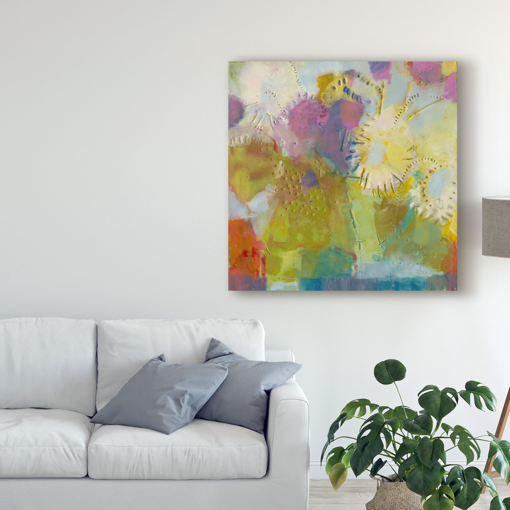 Trademark Fine Art 'Floare II' Canvas Art by Sue Jachimiec