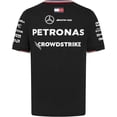 thumbnail image 2 of Mercedes Petronas F1 T-Shirt Homme 2024 Team Driver - Noir, 2 of 11