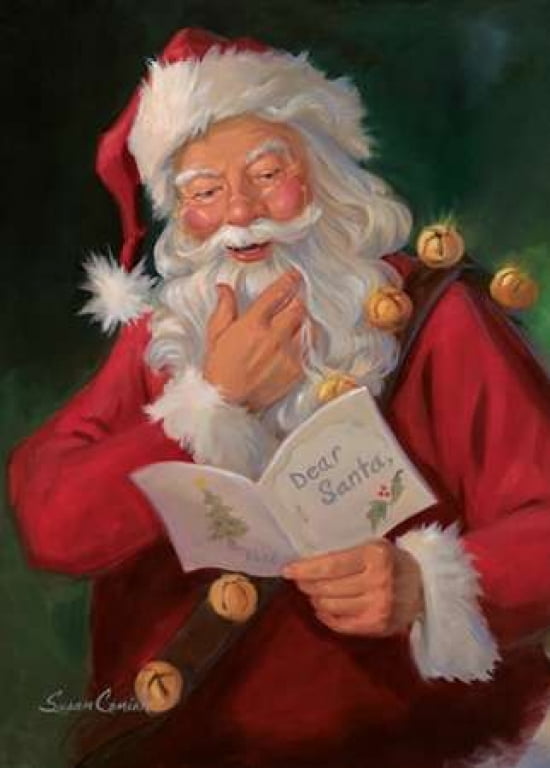Dear Santa Canvas A