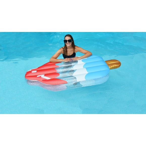 Bluescape Inflatable Popsicle Pool Float, 182.5 x 86 cm, for Ages 14 Years +