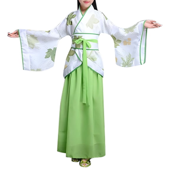 Girls' Ancient Chinese Traditional Hanfu Outfit Kids Performance Dress Festival Party Photo Attire