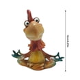 thumbnail image 3 of Interesantes estatuillas de pollos para meditación, decoración artística con gallos, estatuillas de gallos, esculturas de pollos y adornos., 3 of 8