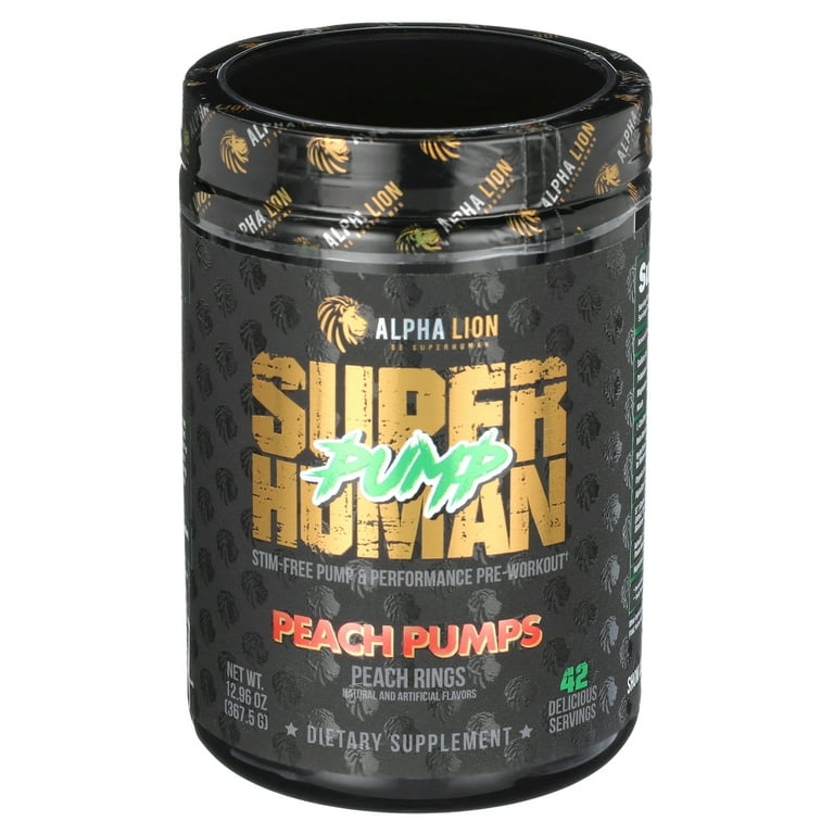 SuperHuman Pump, Blue Steel, Blueberry Mojito, 12.96 oz (367.5 g)