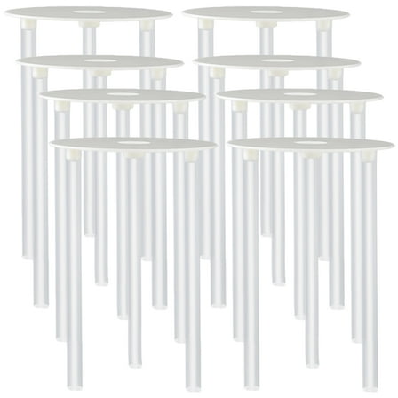 STOBOK 8Sets Food Grade Plastic Cake Dowels for Layered Cake Support