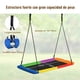thumbnail image 3 of Costway Set Columpio con Cuerdas Regulables para Niños Estructura en Acero Impermeable para Interior Exterior Pórtico Patio Coloreado 150 x 80 cm, 3 of 10