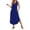 Z-Blue22, variant on JIAYUE Women's Dress A-Line Mid-Calf Casual Sleeveless Tank With Pockets Summer Beach Solid Color V Neck Classic Female Dresses