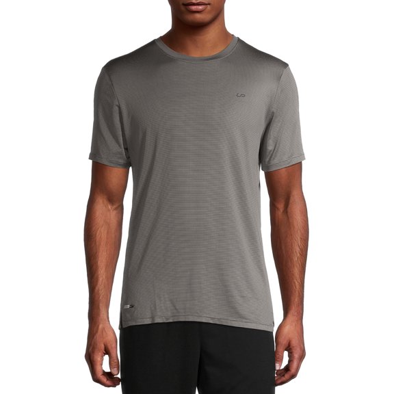 UniPro Men's Texture Training T-Shirt, up to Size 2XL