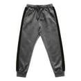 thumbnail image 4 of Mens Sweatpants with Pockets Solid Color Mid Waisted Lightweight Leisure Jogging Pants Track Pants for Travel Training Running Grey S, 4 of 4