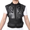 thumbnail image 3 of Chaleco de motocicleta Protector de armadura corporal sin mangas Chaqueta de equipo protector de carreras (M), 3 of 10