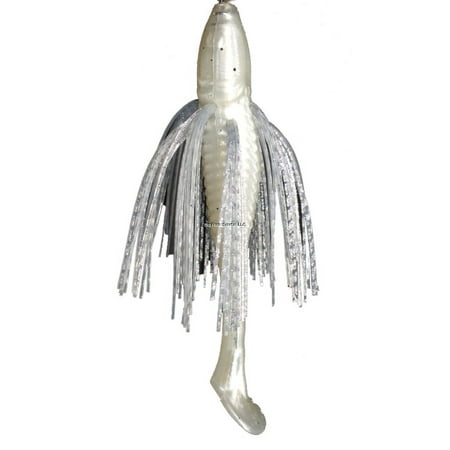 Tightlines UV Sow Belly Rattl N Swimmer 3.5 Pearl with Pearl Silver