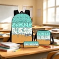 thumbnail image 5 of Womens Ice Cream Series 3 Piece Backpack Set Cute College School Bookbag Back to School Backpack for Women, 5 of 5