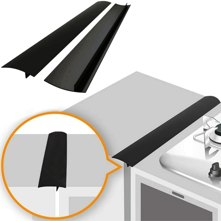 Silicone Stove Counter Gap Cover, 2 Pack 21in Heat Resistant Kitchen Stove  Cover