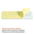 thumbnail image 4 of Unique Bargains 9'x3' ENTRANCE Sign Acrylic Self Adhesive Door Sticker Wall Sign Silver 2 Pack, 4 of 5