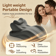 thumbnail image 2 of Memory Foam Intimacy Pillow, 27 Degree Ergonomic Incline Pillow for Multi-Position Support, Prone Reading and Leg Elevation, 2 of 8