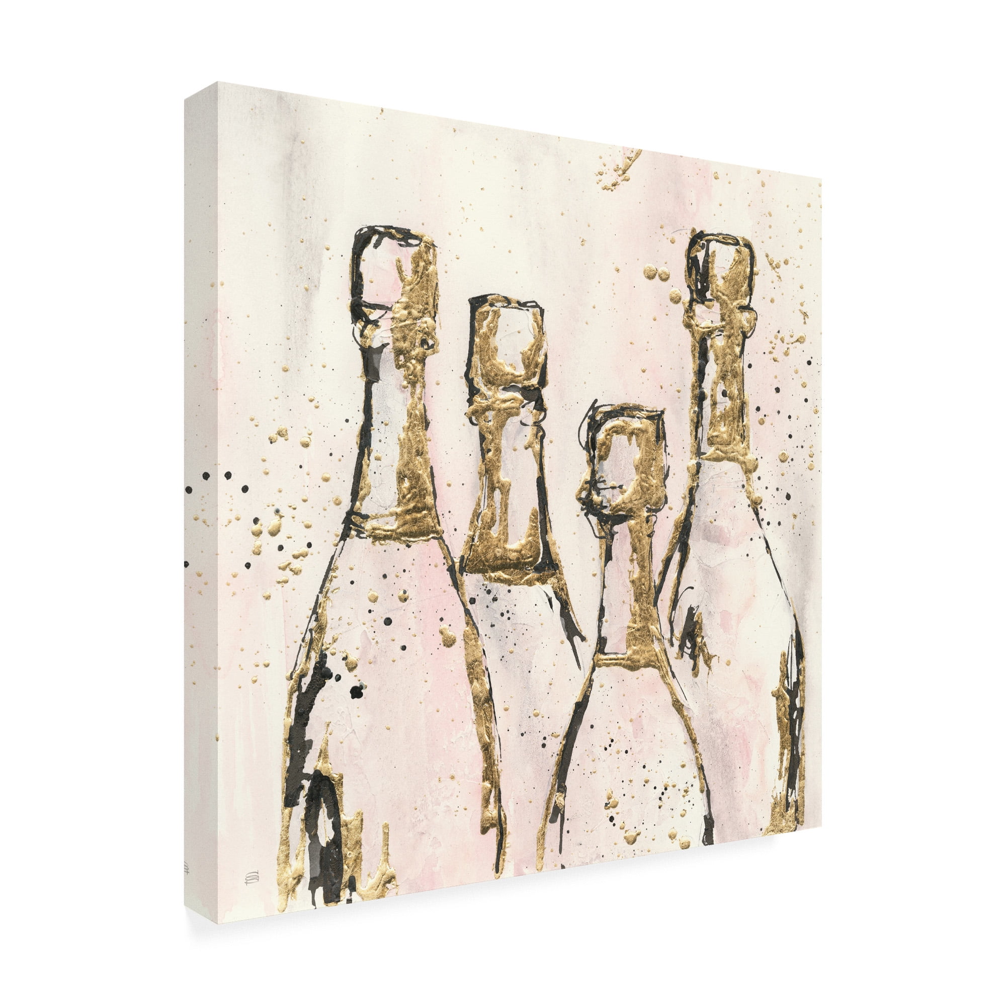 Trademark Fine Art 'Champagne is Grand I' Canvas Art by Chris Paschke