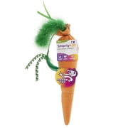SmartyKat Kolossal Karrot Kicker Plush Catnip Cat Toy