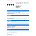 thumbnail image 2 of Front Strut Rod Bushing Kit - Compatible with 1968 - 1974 Plymouth Road Runner 1969 1970 1971 1972 1973, 2 of 2
