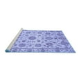 thumbnail image 2 of Ahgly Company Machine Washable Indoor Rectangle Abstract Blue Modern Area Rugs, 8' x 10', 2 of 4