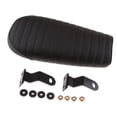 thumbnail image 1 of Resortes del asiento de de la motocicleta de Seat 64cm, asiento de material cuero sintético de la motocicleta Yotijar Asiento Brat Flat Vintage, 1 of 10