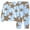 AGJQ#193 Blue, variant on Baby Girl Outfits Pajama Set 2 Piece Cute Print Sleepwear For Kids Soft Long Sleeve Top And Pants Matching Outfit Nightwear Size 3 Y-4 Y