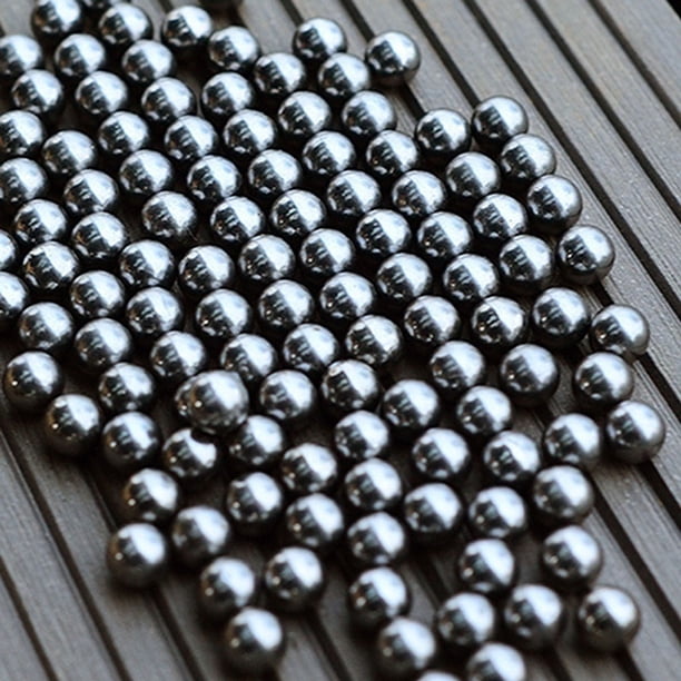 100 bolas de acero al carbono de 6 mm para munición de catapulta de tirachinas de caza, rodamiento de bicicleta de repuesto