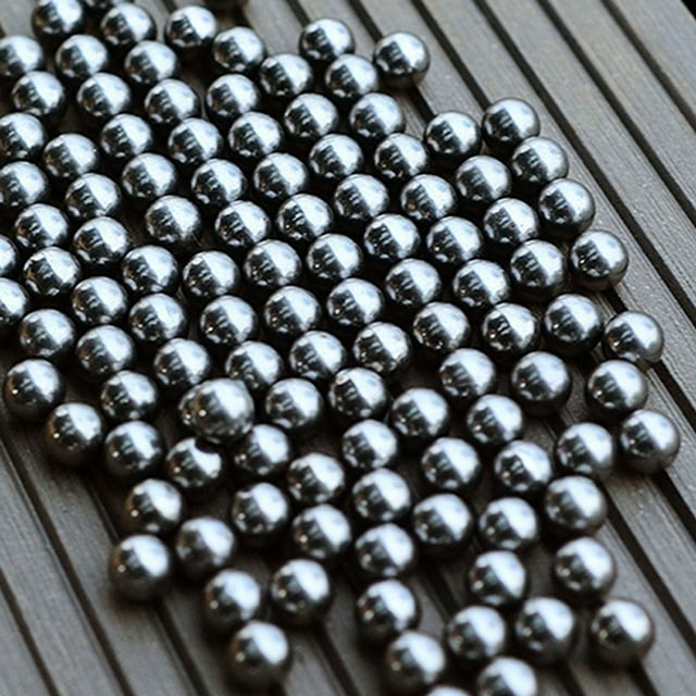 100 bolas de acero al carbono de 6 mm para munición de catapulta de tirachinas de caza, rodamiento de bicicleta de repuesto