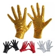 thumbnail image 4 of Guantes De Baile Shining Sequins Guantes Performance Mittens, 4 of 8