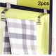 thumbnail image 5 of Organizador de ganchos para puerta de gabinete de cocina, perchero colgante que ahorra espacio para almacenamiento, soporte de barra de toalla de 9" de acero inoxidable con acabado, 5 of 8