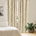 thumbnail image 2 of Ambesonne Beige Curtains, Paisley Oriental Persian, Pair of 28"x95", Cream, 2 of 5
