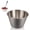 Clear, variant on NUOKO Stainless Steel Dipping Sauce Cups Reusable Metal Condiment Bowls, Ramekins Salad Dressing Container for Ketchup Dressing, Home Party Restaurant Kitchen Use