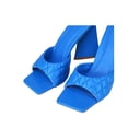 thumbnail image 5 of XY London Womens Maylin Quilted Sculptured Heel High Heels, 5 of 5