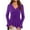 Purple Long Sleeve Shirts, variant on YanHoo Peplum Sparkle Tops for Women Long Sleeve V Neck Ruffle Hem Sequin Shirts Glitter Shimmer Dressy Blouses Evening Party Night Outfits Black,L